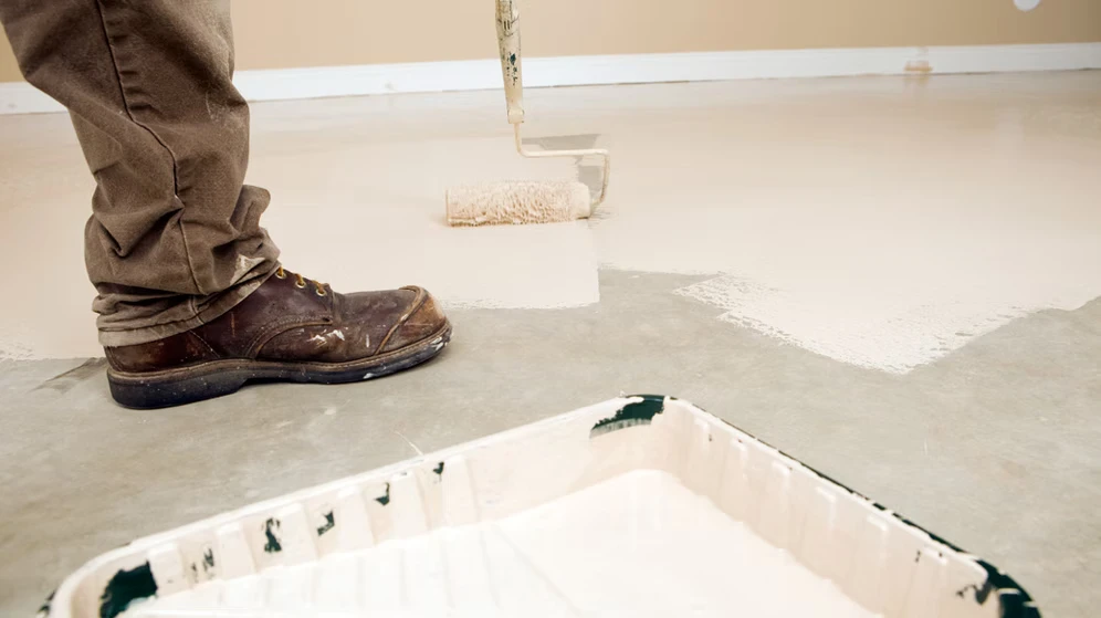 Concrete floor painting and protective floor coating for Sydney homes and garages.